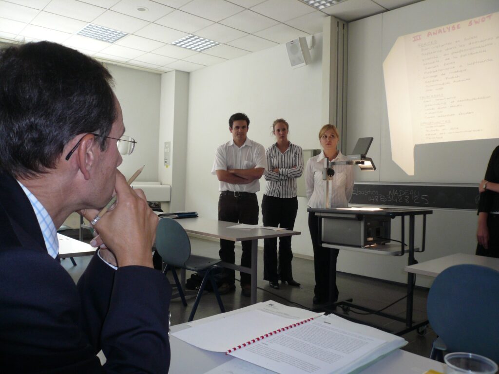 présentation jury