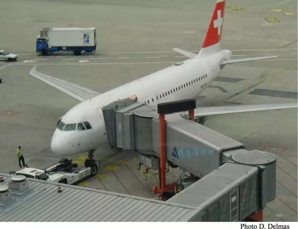 compagnie aérienne swiss avion