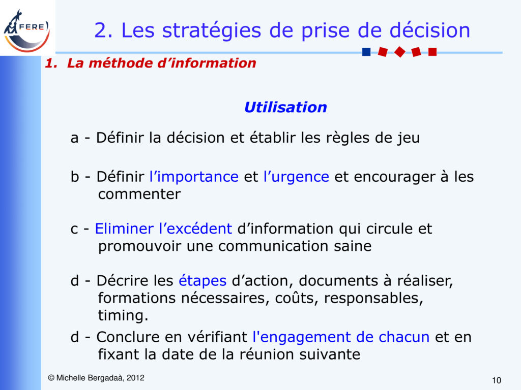 slider powerpoint la décision 10