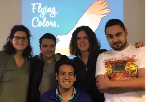 photo équipe flying colors