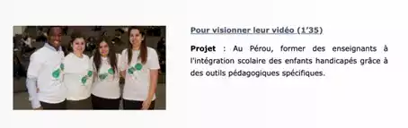 vidéo présentation projet imagine