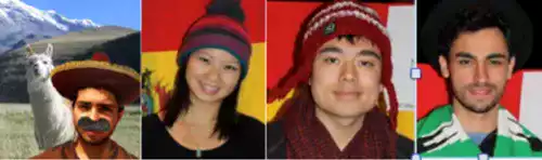 photo équipe le lama volant